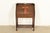 Mission Stickley Brothers Style Antique Mission Oak Arts & Crafts Drop Front Secretary Desk With Inlaid Marquetry, Circa 1910 For Sale - Image 3 of 16