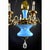 Blue Turquoise and Gilt Chandelier from Lucca, 19th Century For Sale - Image 8 of 11