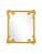 Contemporary Fleur Home Carnival St. Roch Rectangle Mirror in Gold Leaf, 30x40 For Sale - Image 3 of 3