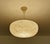 1950s Art Deco Ivory Glass Pendant Light, 1950s For Sale - Image 5 of 18