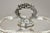 Traditional Vintage Regency Style Silver Plated Covered Vegetable Dish Serving Platter For Sale - Image 3 of 13