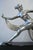 Silver 1990s Modern/deco semi-nude girl Lamp For Sale - Image 8 of 18
