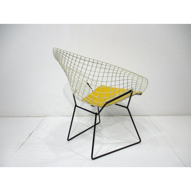 Knoll Harry Bertoia Wire Diamond Lounge Chair for Knoll (B) For Sale - Image 4 of 11
