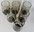 Brown Vintage Tawny Footed Tumblers- Set of Six For Sale - Image 8 of 10