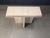 Vintage Travertine and Brass Console Table, 1970s For Sale - Image 10 of 13