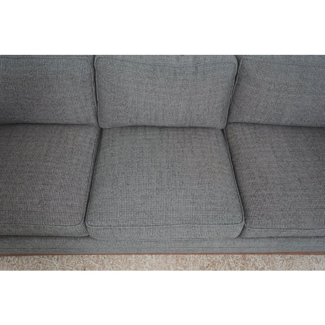 Stickley Arts & Crafts Cherry Upholstered Sofa For Sale In Philadelphia - Image 6 of 18