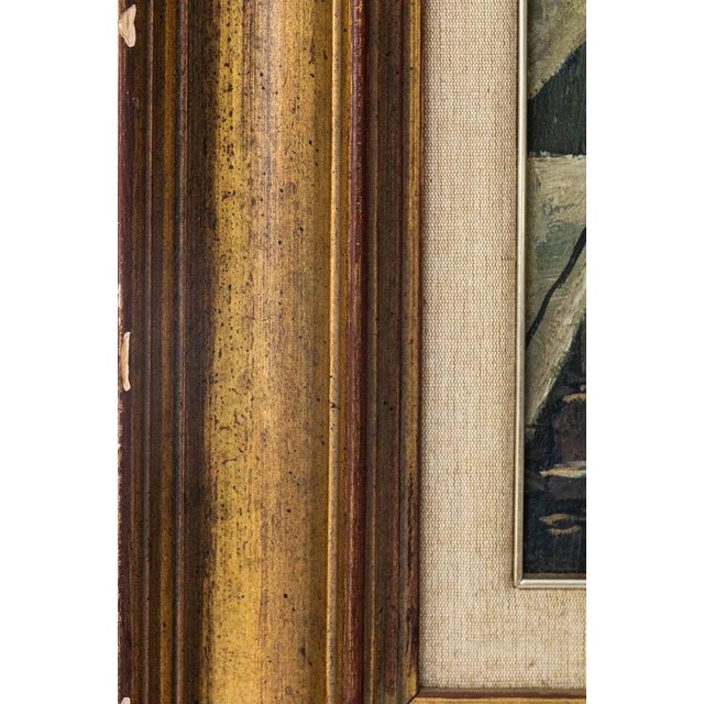 Impressionist Harbour Scene, 1960s, Oil on Canvas, Framed For Sale - Image 4 of 10