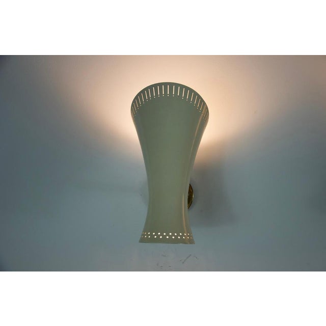 Mid-Century Modern Brass Diabolo Wall Lamps, Germany, 1950s, Set of 2 For Sale - Image 10 of 18