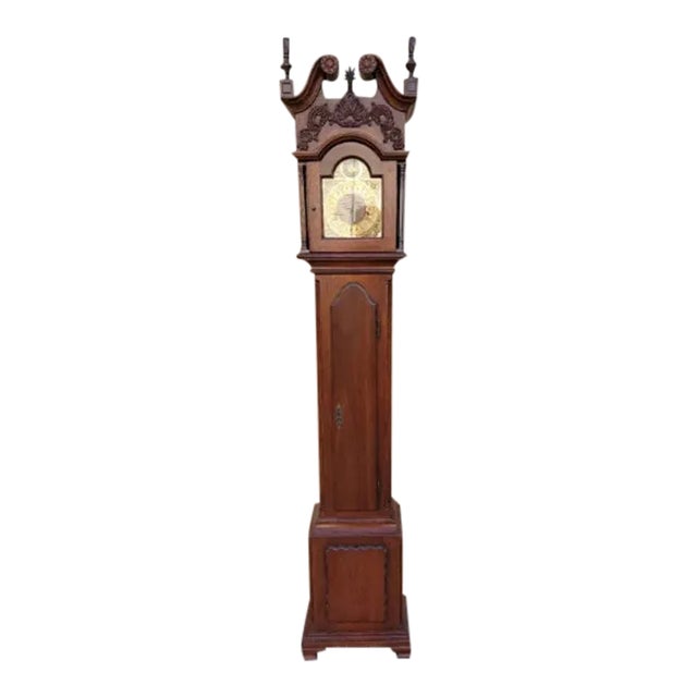 Traditional Grandmother Tall Floor Case Clock by Banks, Coldstone Co