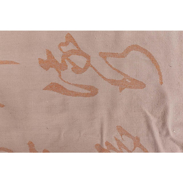 Textile Contemporary Aubusson Silk and Wool Rug by Vincente Wolf for Doris Leslie Blau For Sale - Image 7 of 9