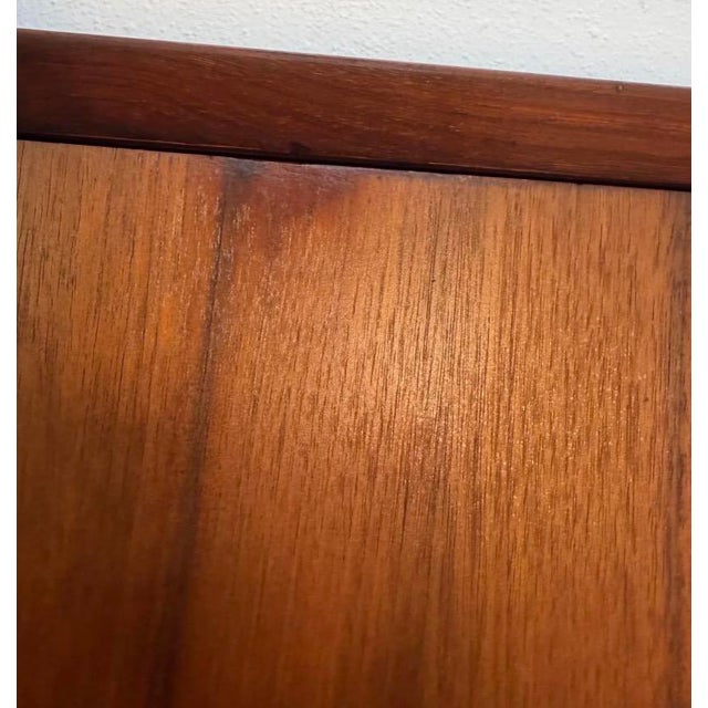 Refinished Danish Modern Poul Cadovius Cado Wall Unit W Dropleaf Desk For Sale - Image 12 of 14