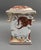 Mid 20th Century Chinese Hand Painted Monkey Gold Handled Porcelain Bough Pot Vase For Sale - Image 11 of 11
