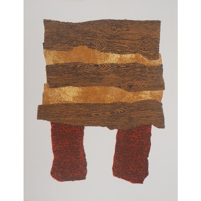 Enrico Baj, Abstraction, Lithograph For Sale - Image 5 of 5