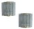 Vintage Murano Glass Wall Sconces from Doria Leuchten, 1970s, Set of 2 For Sale