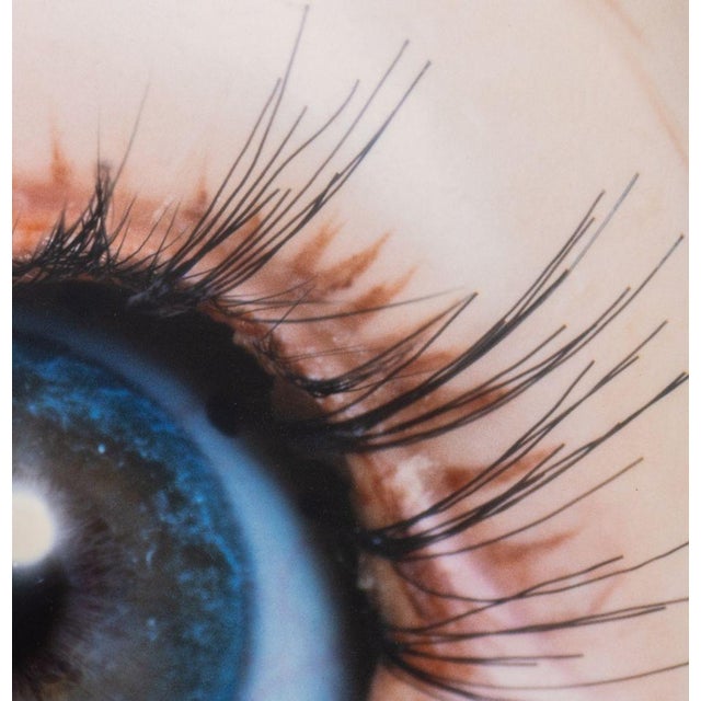 Corinna Holthusen (German, b. 1967), Untitled (Blue Eye), C-Print in Colors on Aluminum, 2001, signed, dated, and numbered...