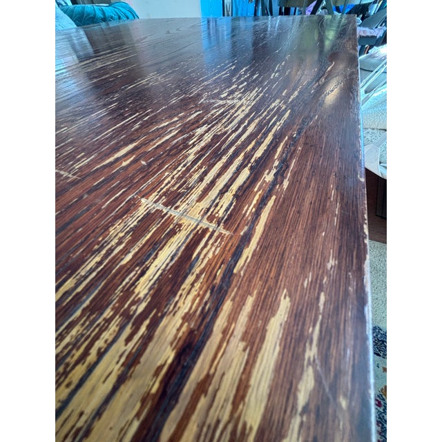 Wood 19th Century East Lake Style Solid Wood Tavern/Saloon Game Table With Mug Shelves Circa 1860-90 For Sale - Image 7 of 12