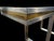 Italian Steel and Brass Console, 1970s For Sale - Image 11 of 14