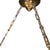 1980s Bespoke Art Deco Style Novara Faux Alabaster Saucer Chandelier For Sale - Image 4 of 9