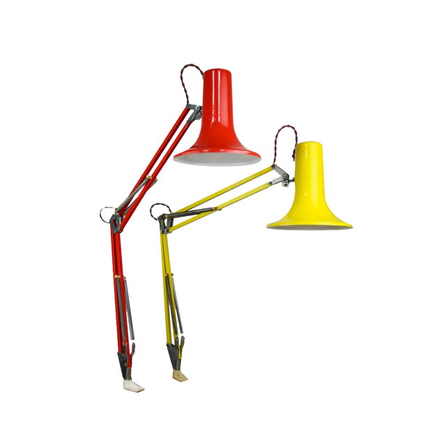 Adjustable Achitect Table Lamps by Sijaj, 1970s, Set of 2 For Sale