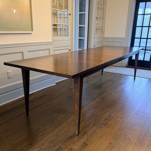 Wood Random Harvest Sonoma Dining Table With Two Leaves For Sale - Image 7 of 10