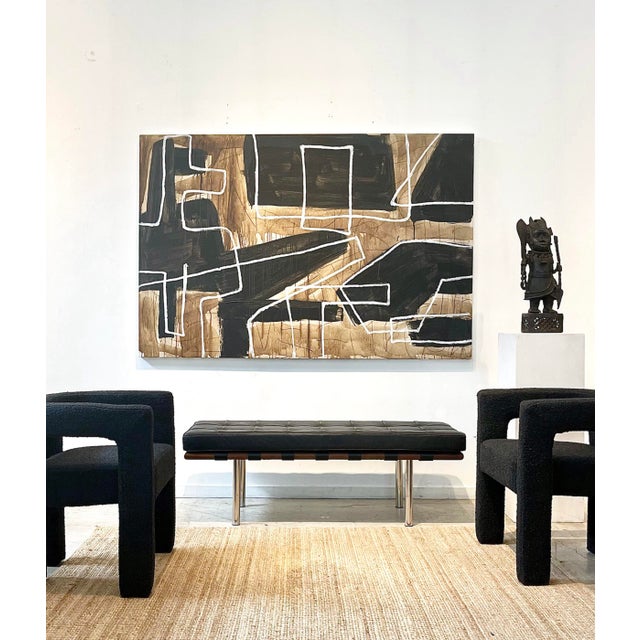 No Reason 'by Murray Duncan Mix media on artist board Size is 48" x 60" x 1.5" The artwork is unframed Murray Duncan is a...