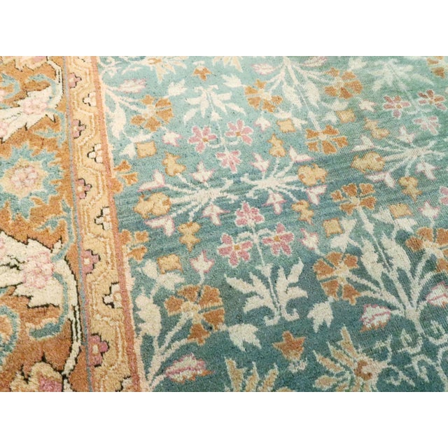 Textile Galerie Shabab Collection Mid-20th Century Indian Amritsar Rug For Sale - Image 7 of 11