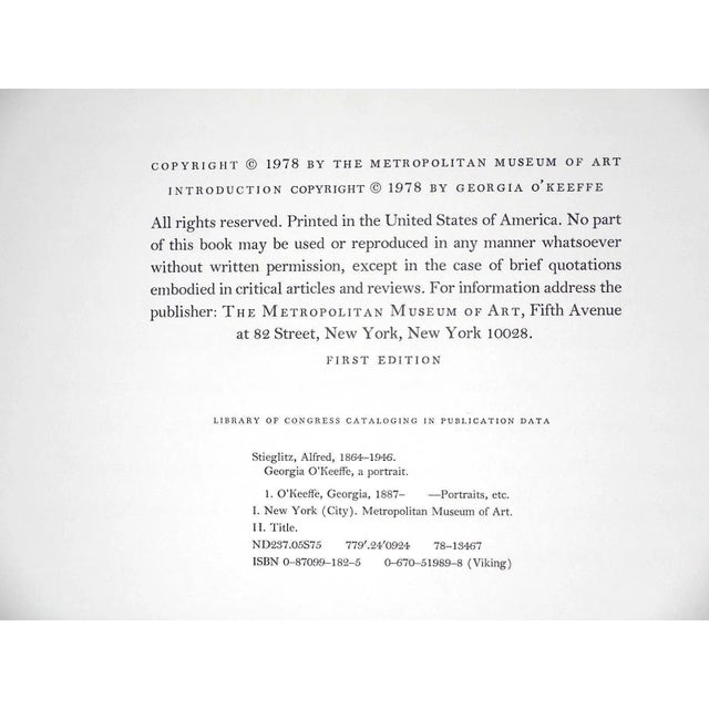 1970s Large Vintage Photogravure-"Georgia O'Keeffe" by Alfred Stieglitz (Usa 1864-1946) For Sale - Image 5 of 8