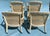 Mid 20th Century 1960s Mid Century Yellow Cane Backed Chairs, Set of 4 For Sale - Image 5 of 9