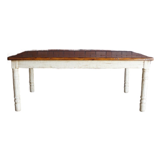 Rustic Farmhouse Dining Table For Sale