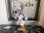 Mid 20th Century Italian Capodimonte Bouquet Lamp & Shade For Sale - Image 6 of 18
