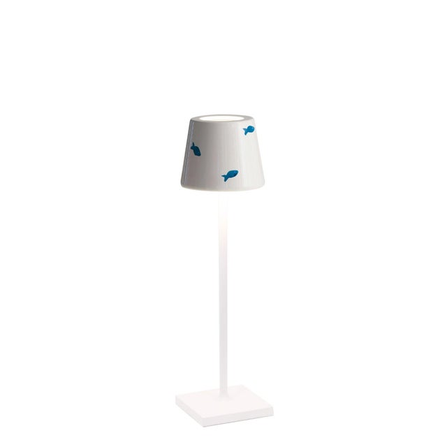 Zafferano Zafferano Ceramic Fish Motif Shade for Poldina Micro Lido Lamp For Sale - Image 4 of 4
