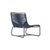 Brown Jordan Walter Lamb Aluminum Lounge Chair, Textured Pewter frame with Marine fabric For Sale - Image 13 of 13