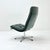 Green Mid-Century Dark Green Leather Lounge Chair, 1980s For Sale - Image 8 of 11