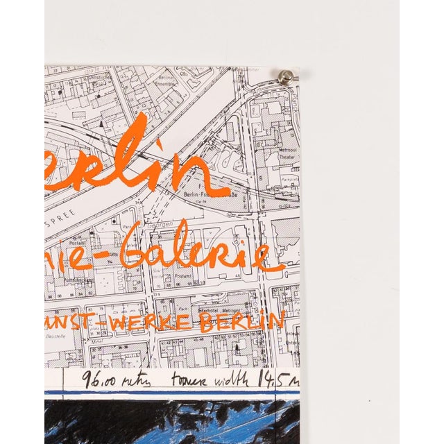 Christo in Berlin 1993 Exhibition Poster, 1980 For Sale - Image 6 of 9