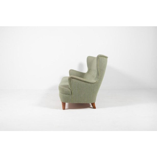 Textile Swedish Wing Sofa from Carl-Axel Acking For Sale - Image 7 of 15