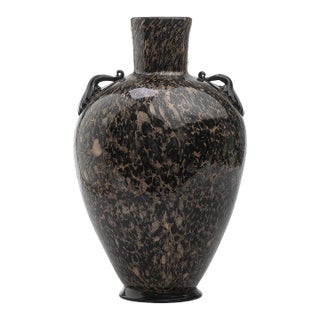 Avventurina Vase by Fratelli Toso, Murano 1930s For Sale