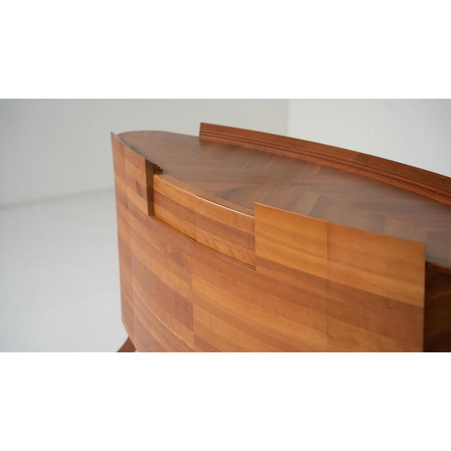 Mid-Century Oval Sideboard from Ceccotti Collezioni For Sale - Image 8 of 16