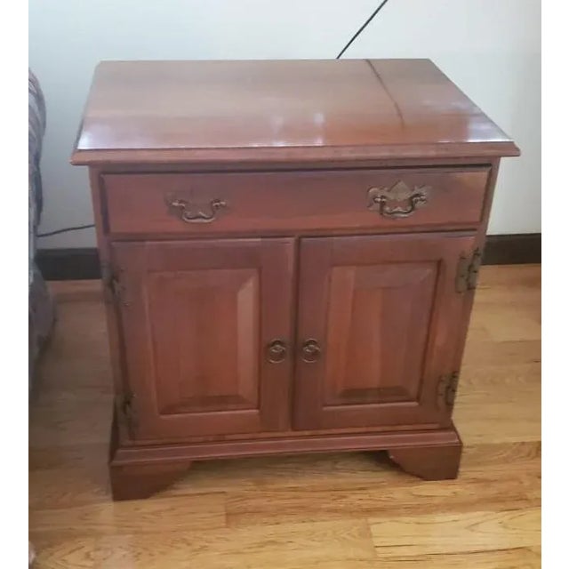 Pair of 1950s Harden Cherry Nightstands/End Tables Chairish