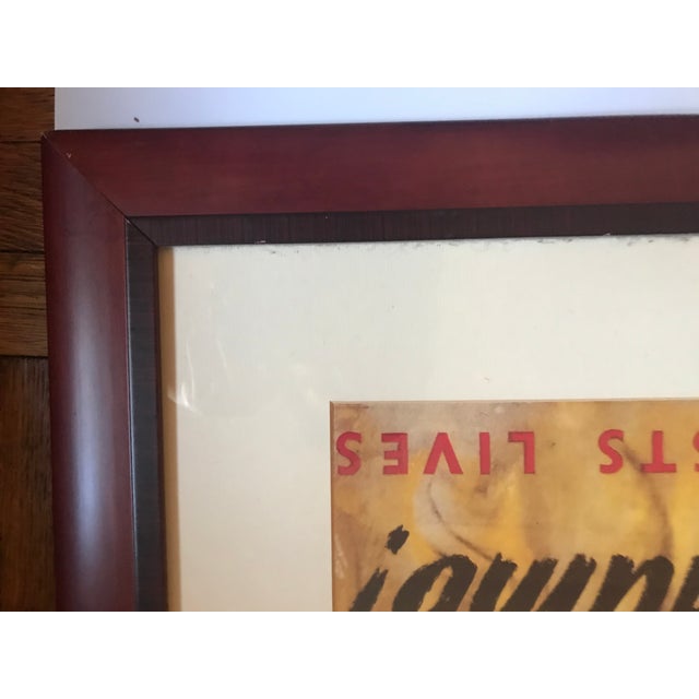 Vintage British WWII Framed Print/Poster For Sale - Image 4 of 8
