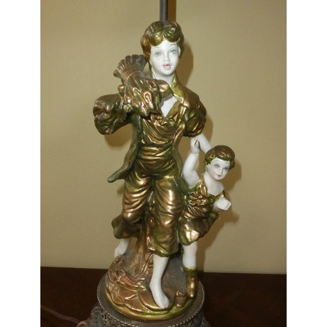 Vintage French Provincial Country Cottage Figure Table ...