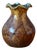 Vintage Bohemian Style Corolla Vase in Glazed Stoneware from Accolay, 1950s For Sale