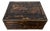 Antique Victorian Coromandel Wood Box With Brass Trim and Removable Interior Tray, 19th Century For Sale