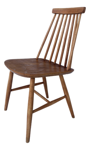 Vintage Wooden Windsor Style Chair, 1930-1960
