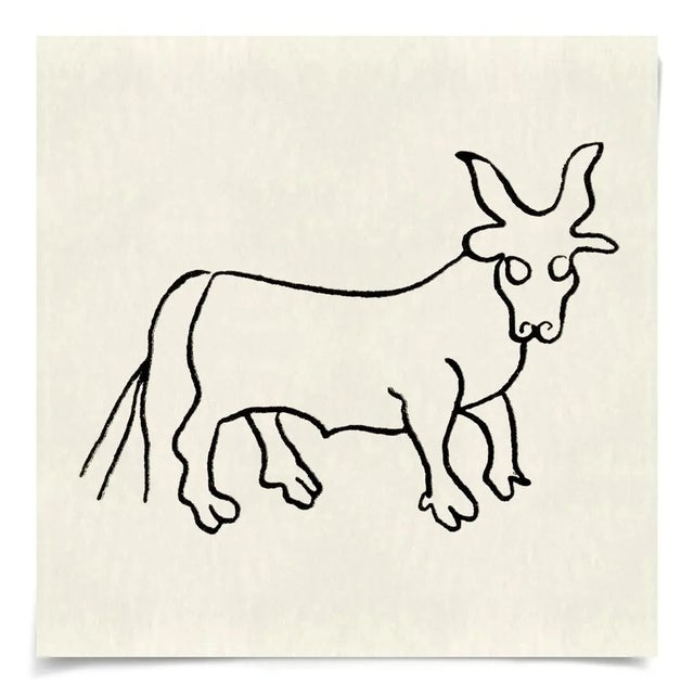 Contemporary Watermerken 18, Unframed Artwork For Sale - Image 3 of 3