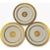 Ceramic Antique Minton for Tiffany and Co. Gold-Encrusted Dinner Plates - Set of 18 For Sale - Image 7 of 17