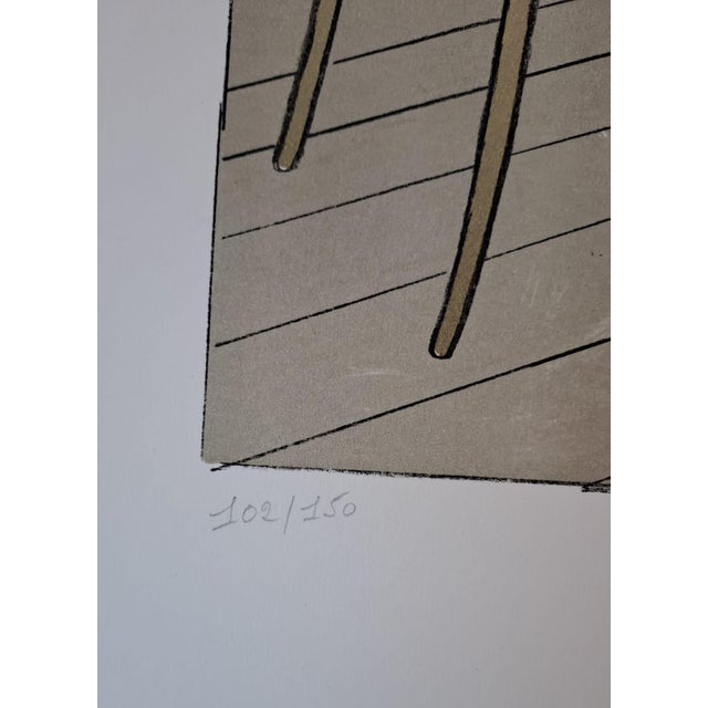 Philippe Henri Noyer, The Pianist, 1970, Lithograph For Sale - Image 6 of 7