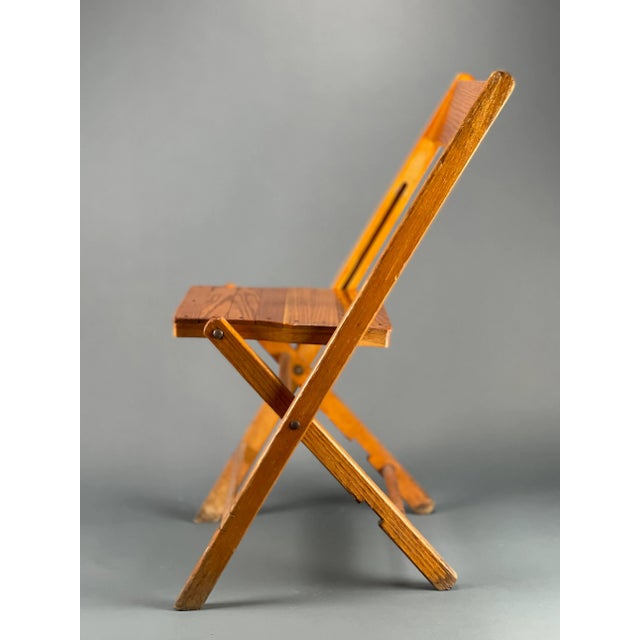 1930s Vintage 30's Mid-Century Snyder Chair Co. Tiger Oak