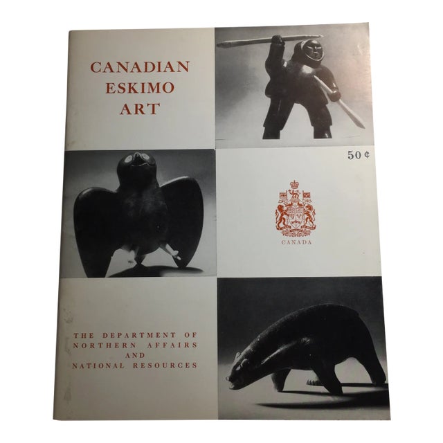 1965 Canadian Eskimo Art Sculpture Drawing Book For Sale
