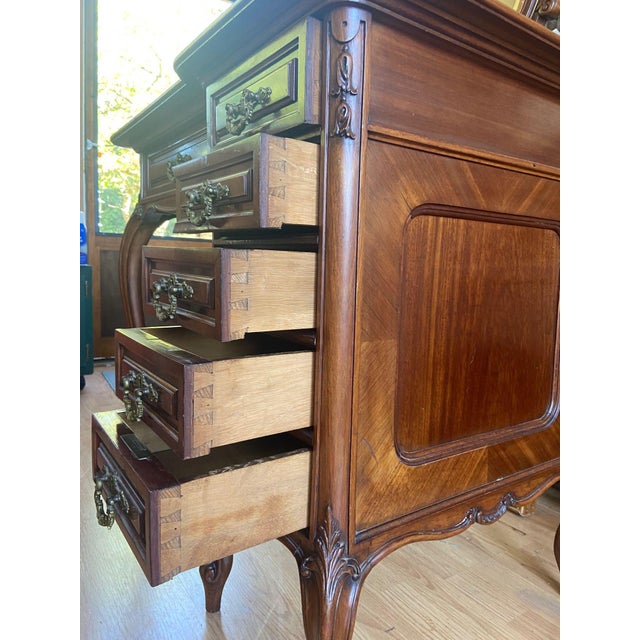 Wood Louis Philippe (Poudreuse) Dressing Table With Mirror, Circa 1825-1835, Pristine. For Sale - Image 7 of 7