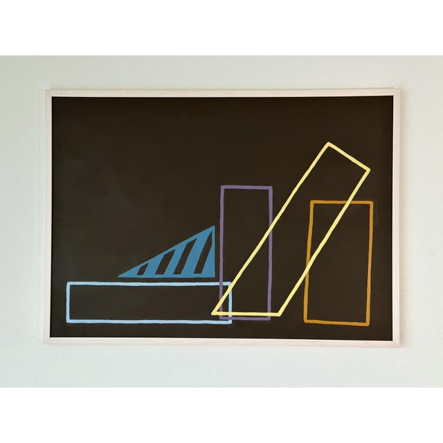 Plastic Amanda Andersen, Wireframe Brown Stack, 2020, Mixed Media on Paper For Sale - Image 7 of 7